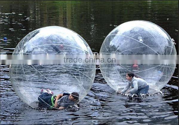 Colorful floating inflatable walking ball/ water walk ball