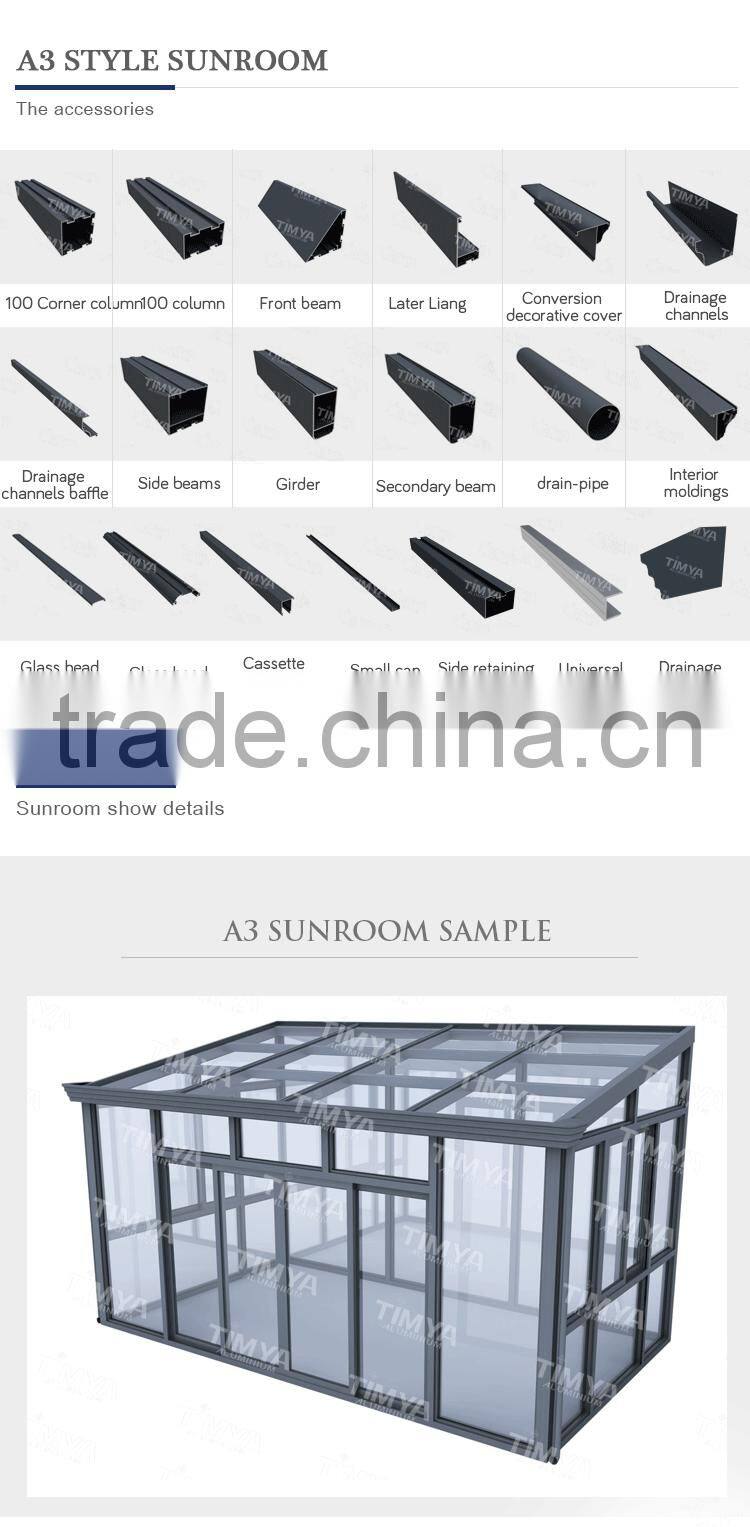 used sunroom and greenhouse roofing material