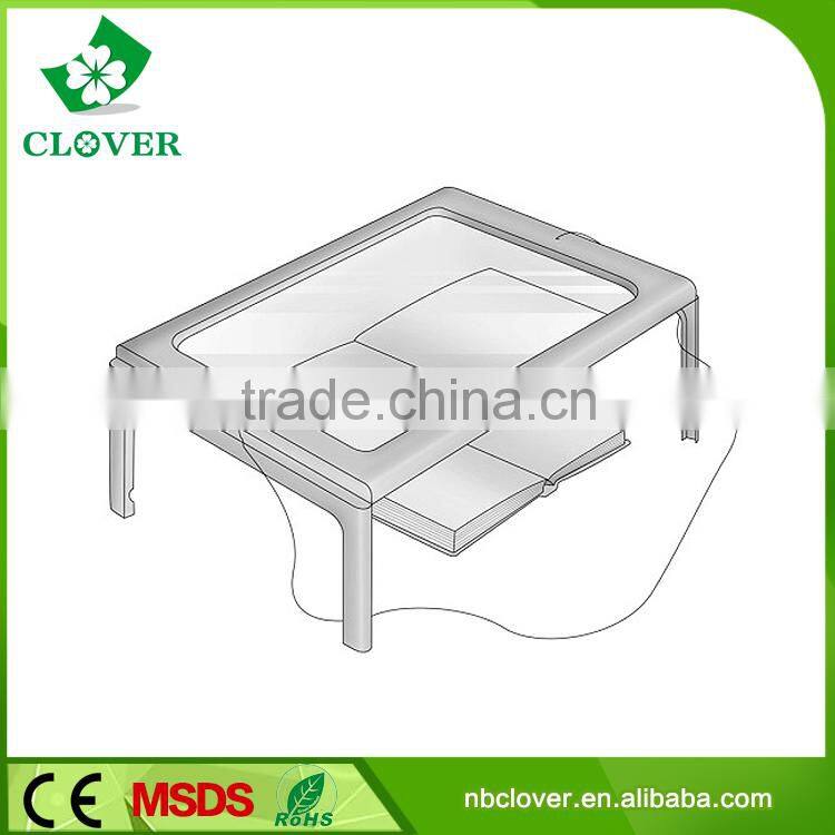 Cheap table lamp magnification 3X or 5X large magnifying glass