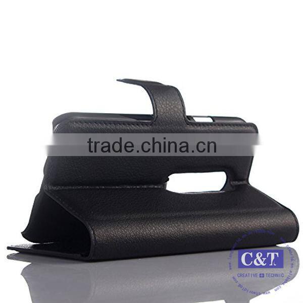 C&T Wholesale fashion magnetic wallet case for motorola moto droid turbo 2