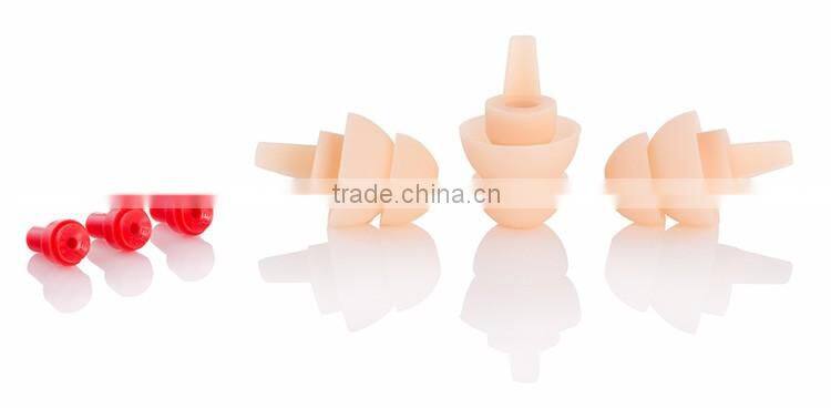 OEM/ODM welcome soft silicone waterproof swimming ear plugs