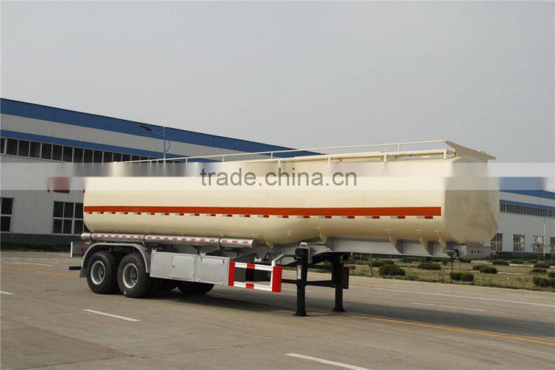 2/3 Axle semi trailer tank trailer for water and fuel / crude oil / chemical / asphalt / bitumen / alcohol / Diesel