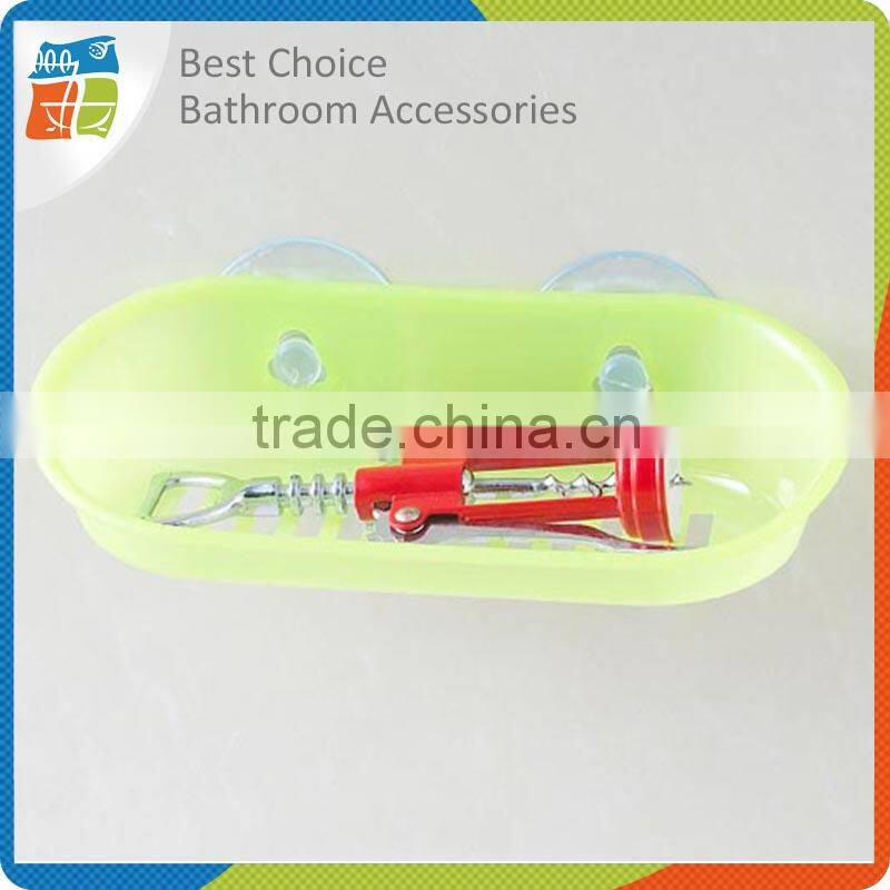 Yellow Design Suction Cup Soap Dispenser