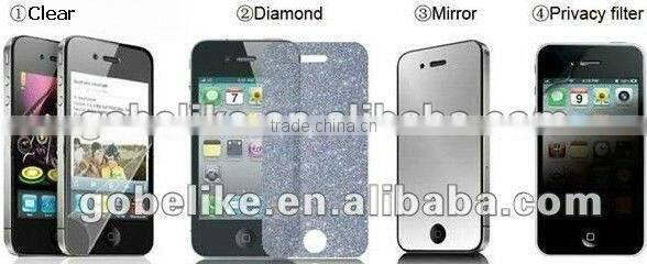 For Samsung Galaxy S4 mirror anti scratch protector screen