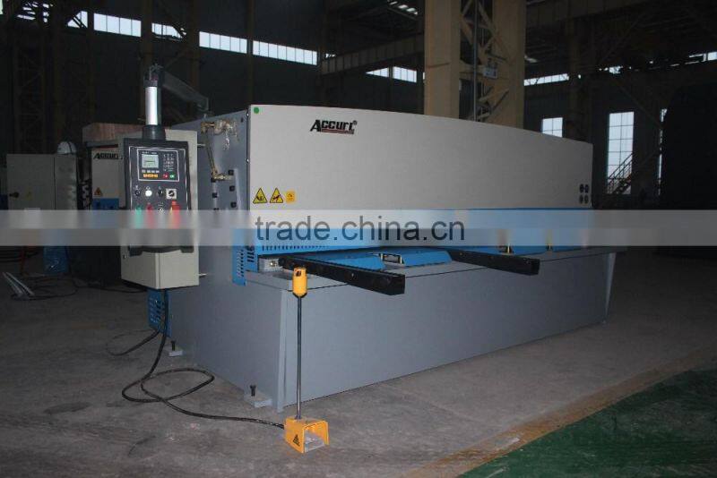 qc12y accurl shearing machine , steel plate cutting machine