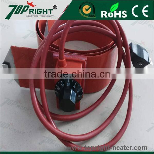 Professional customizing kinds of silicone rubber heater Flexible insulation drum heater