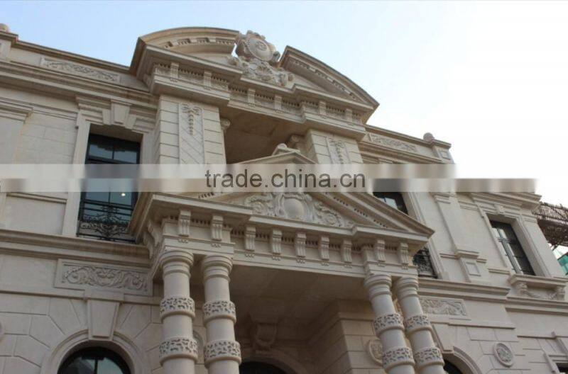 Building facade stone design rough smoke proof low water absorption wall cladding outside