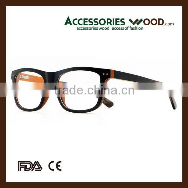 High Quality detachable wood Sunglasses frame optical glasses frame