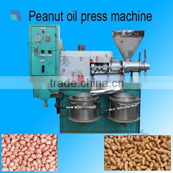 6YL-60 screw cold peanut oil Processing machine for Senegal