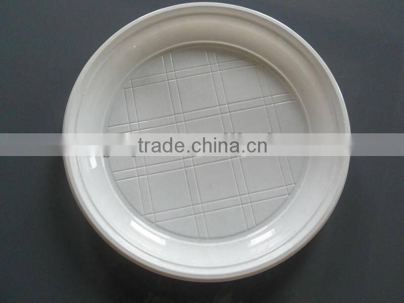 Round PS Plastic Plate 9 inch For Food