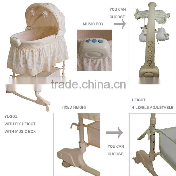 astm approved 3 in 1 baby bassinet
