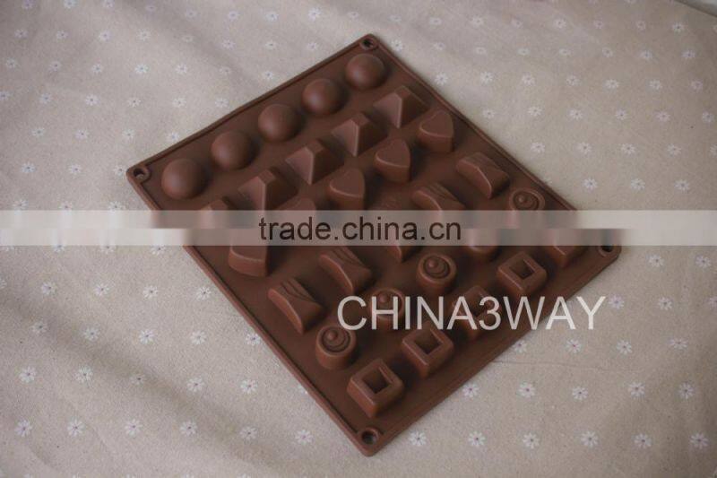 Food grade big size train shaped silicone cake mold