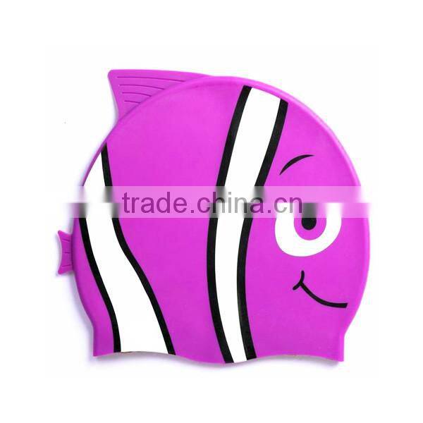 Hot selling Custom Eco-friendly Silicone Waterproof Swimming Cap