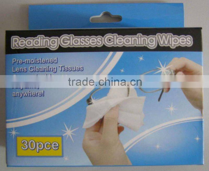 read glasses cleaning cloth, wet wipes