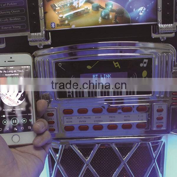 2016 new product dab radio jukebox station with bluetooth speaker
