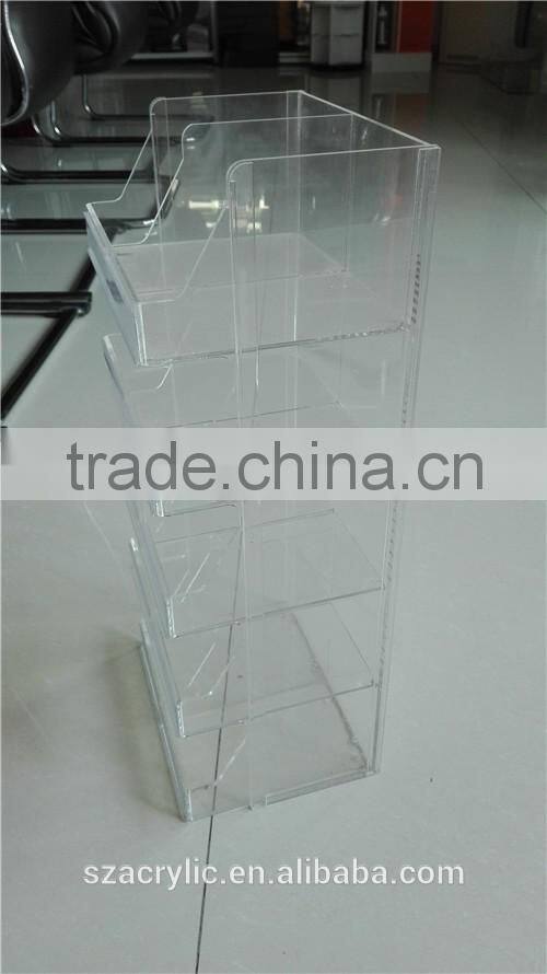 Facncy acrylic dispaly rack for market wholesale