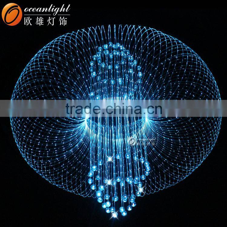 Led fiber optic night lighting fiber optic art lighting OM100W