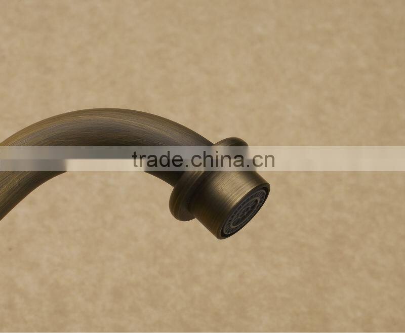 Top Design Antique Bronze Kitchen Tap with Single Handle