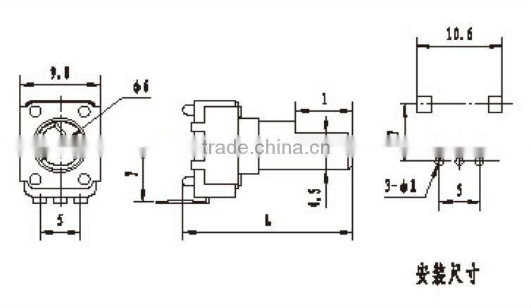 waterproof potentiometers