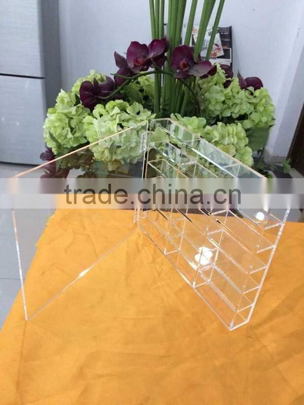 custom clear acrylic nail polish package box