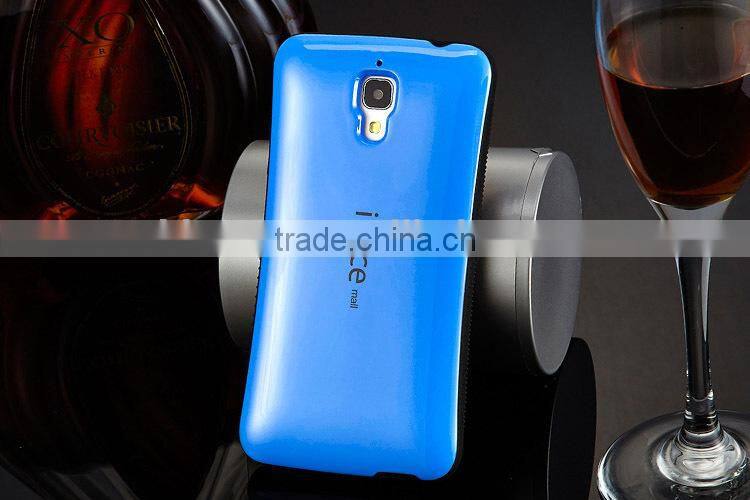 2014 New arrival iface mall Case For Xiaomi 4, Anti Shock Hybrid Glossy Protective Cover for Xiaomi 4