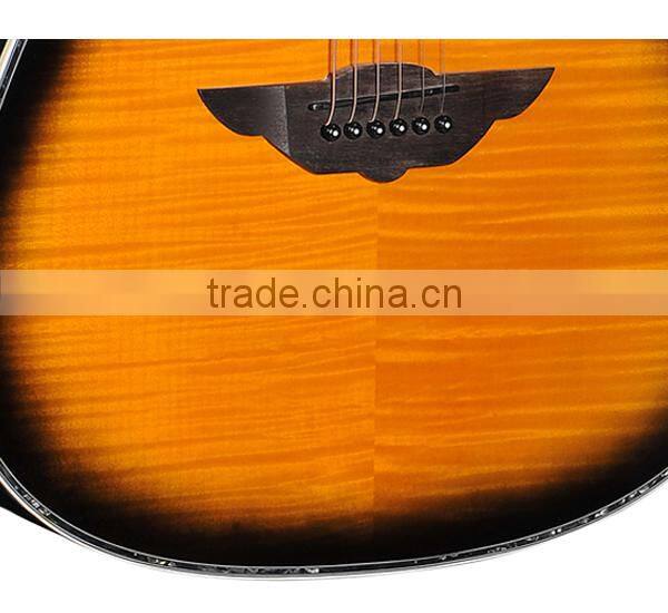 acoustic electric guitar high grade good price wood guitar