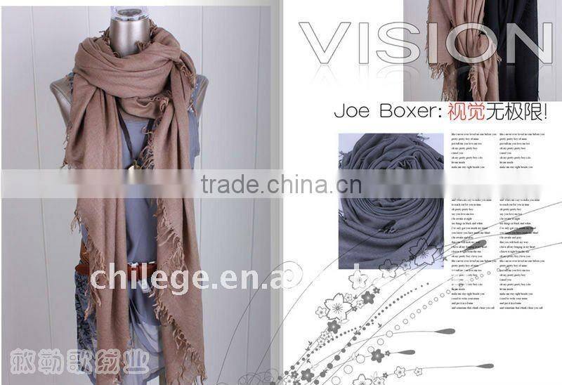 high quality 50%cashmere50%silk scarf shawls pashmina/women cashmere stole