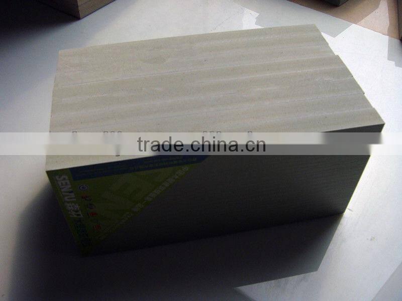 fire-proof wood plastic synthetic board for formwork board using