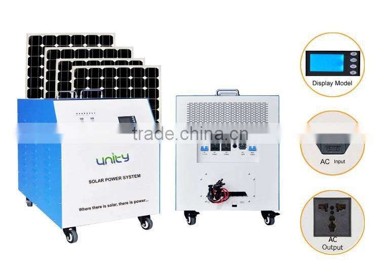 Factory Directly Supply Portable Solar Set 420W Solar Home Power System