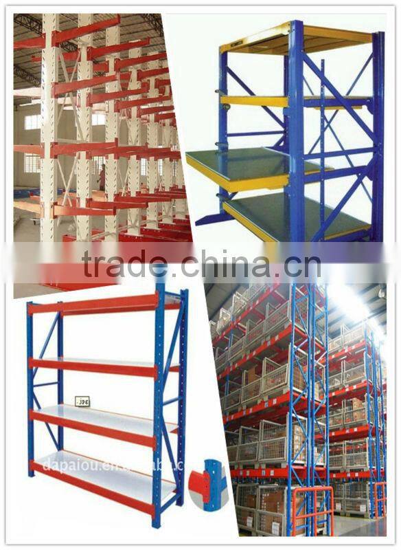 Metal medium metal Display Shelf