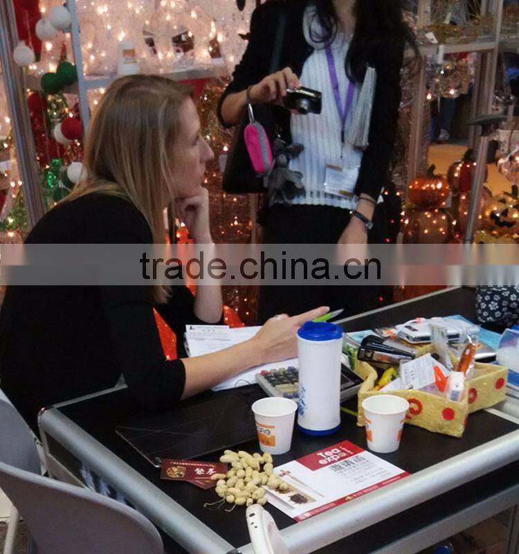 Wooden christmas decorated wooden house