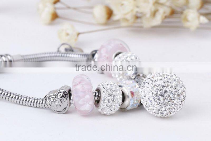 Wholesales Glass Bead Bracelet Patterns, Charm Bracelets, Essential Oil Aromatherapy Jewelry