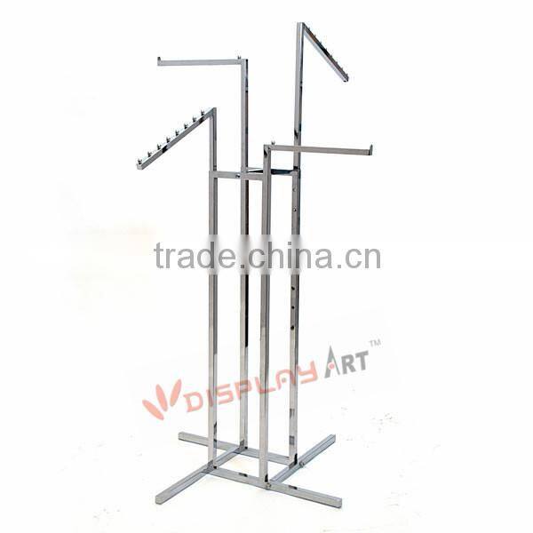 Steel tubing 4 arm Clothing rack