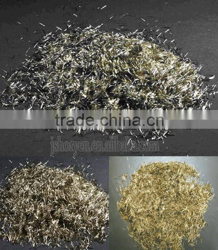 High strength basalt fiber short shred fabric, short chopped yarn