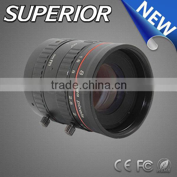 china top ten selling products 8.0 MP Focal length 35mm F1.6 IR night vision Manual Iris C mount cctv lens optic lens