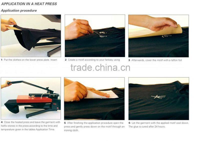 Original Precioa Flat Back Hotfix Glass Crystal,Art.438 11 612