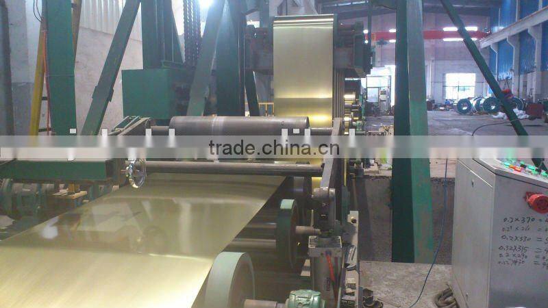 golden lacquer tinplate sheet /coil