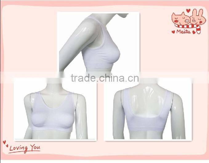 Ahh Bra,The original comfortable functional fashion Bra(White)