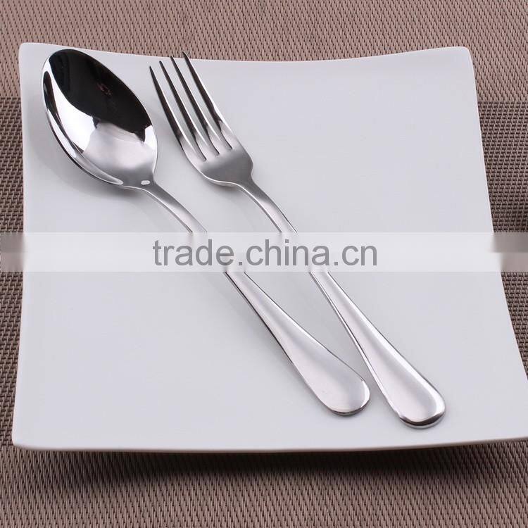 Low MOQ, eco-friendly, food grade material stainless steel cutlery
