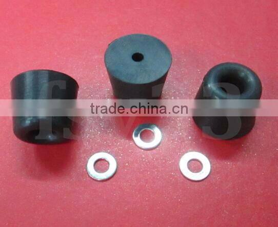 Rubber table chair furniture feet leg pads tile floor protectors rubber feet with m4 screw