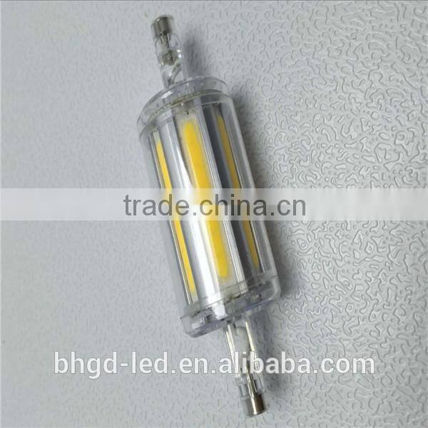 Yiwu r7s led 5w halogen lamp dimmable led lighting tube for commecial