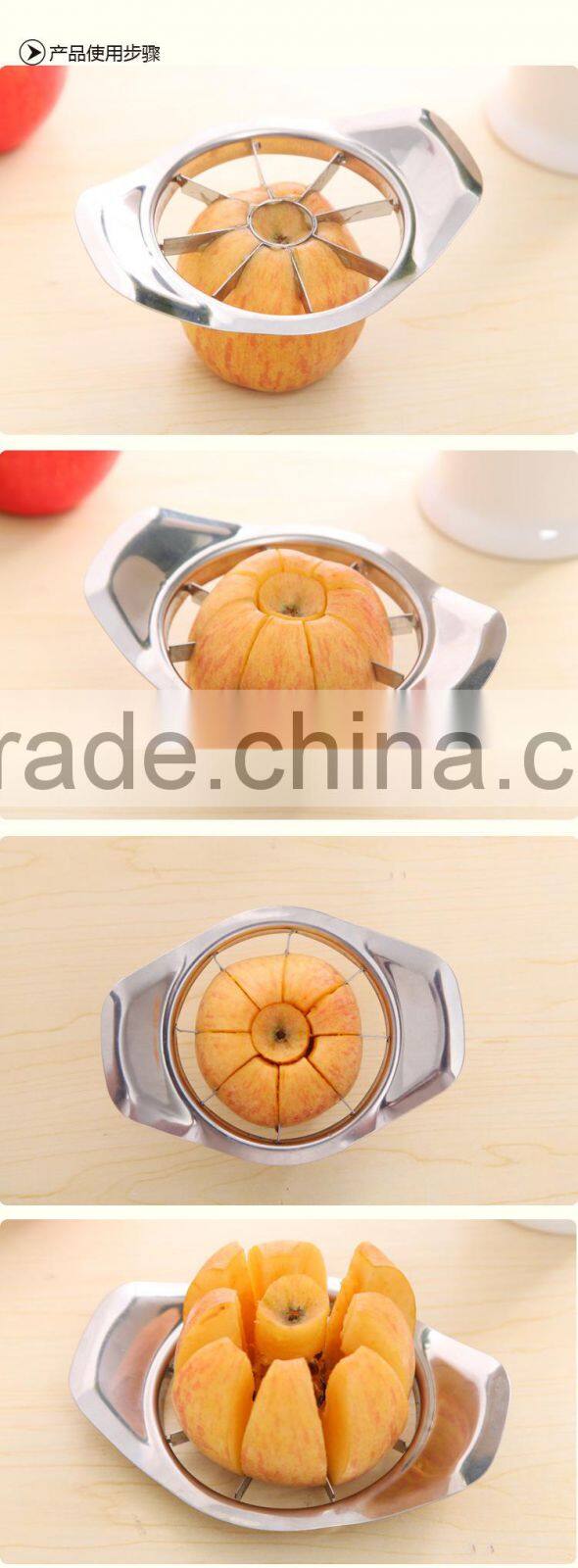 HIGH QUALITY Apple Slicer & Wedge Corer Cutter Fruit Divider for apple peeler corer slicer