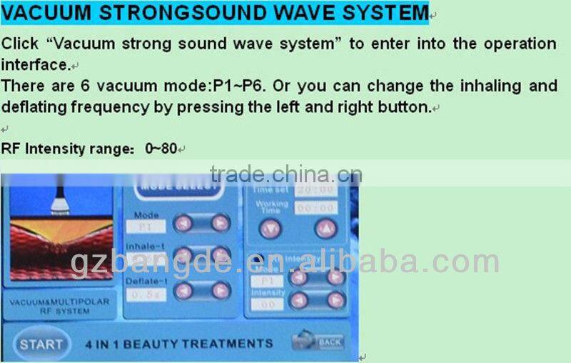 2013 Latest! The optimal body sculpting expert ultrasound cavitation machine for slimming BD-B030