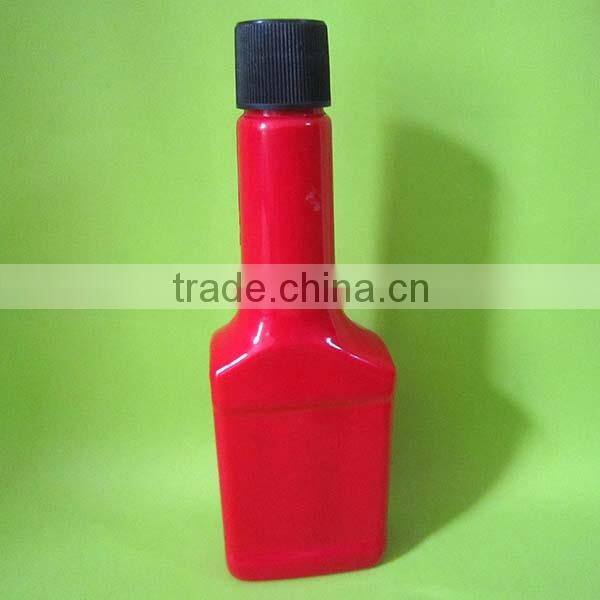HDPE Red Long Mouth Engine Oil Plastic Bottle by Shenzhen Manufacturer