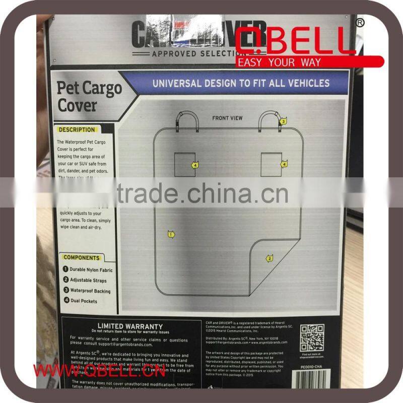 Waterproof Trunk Pet Cargo Cover,Automobile Seat Cover Polyester