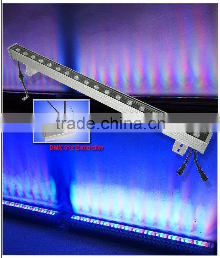 Dmx RGB LED Controller Rgb Dmx512 Led Wall Washer Led Wall Washer 18W