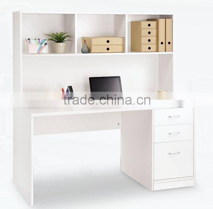Computer Desk for Home Office with Storage / White