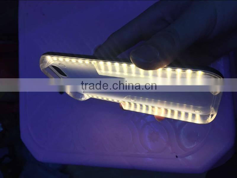 2016 New design brand new hot sale custom design for iphone6 led phone case