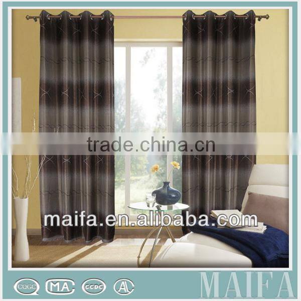 2016 fancy China sheer window curtain for living room(MS030)