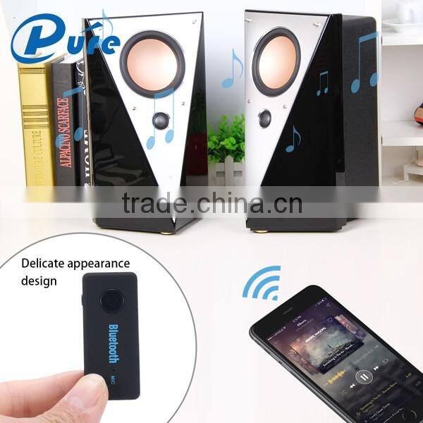 Wireless AD2P Bluetooth Music Audio Stereo Handsfree Receiver for Car